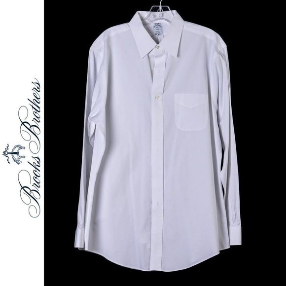 Brooks Brothers Other - Brooks Brothers 1818 White Shirt - Sz 16 - 34/35